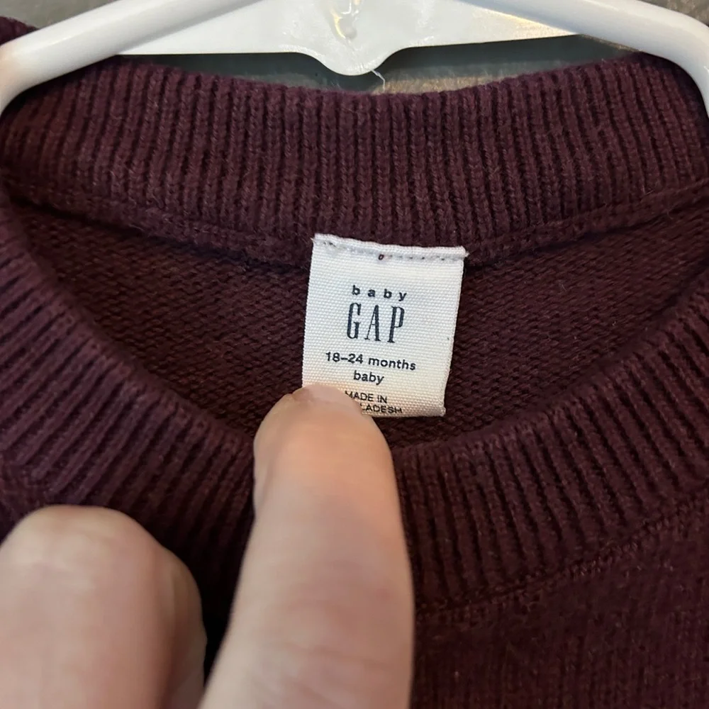 Gap Dinosaur Sweater Toddler 18-24 Months - Picture 3 of 4